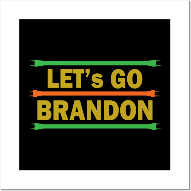 Let's Go Brandon Wall Art by sayed20